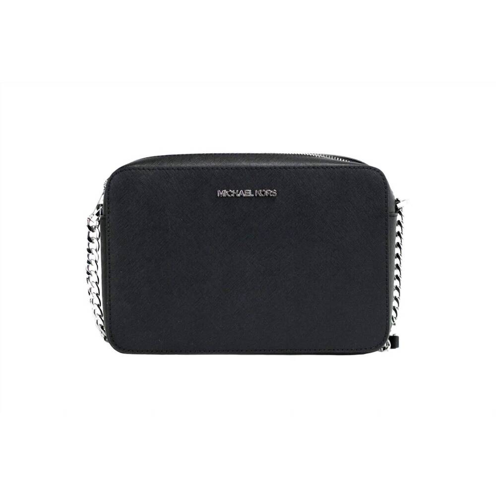 NEW MICHAEL KORS women's east west crossbody bag in black